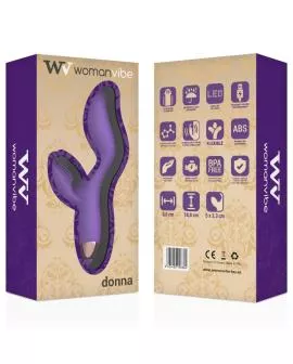WOMANVIBE - Donna Aufladbarer Silikonvibrator