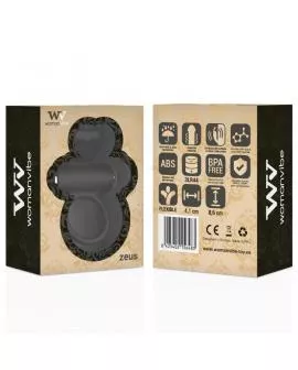 WOMANVIBE - ZEUS SILICONE VIBRATOR RING