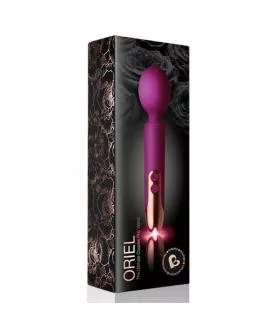 ROCKS-OFF - ORIEL WIEDERAUFLADBARES LILA MASSAGER