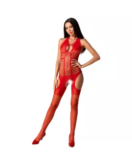 Passion Woman BS079 Bodystocking Rot - Eine Größe
