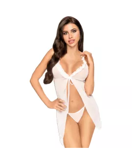 Penthouse Babydoll After Sunset - Weiß L/XL
