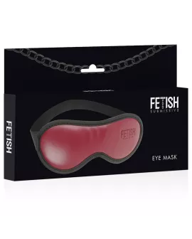Vegane Leder-Maske - Fetish Submissive Dark Room