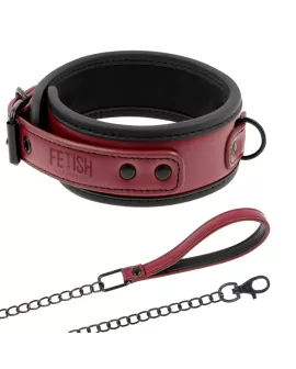 FETISH SUBMISSIVE DARK ROOM - KETTENHALSKETTE MIT NEOPRENFUTTER