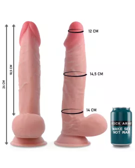 ROCKARMY Geschirr + Dual Density Sherman 24 cm - Ø 4,62 cm