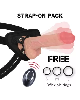 Rockarmy Apache Vibrator Harness mit Fernbedienung - 20,5 cm