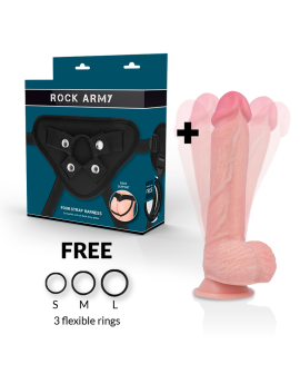 ROCKARMY - GURT + HAWK-ROTATOR UND VIBRATOR 22 CM -O- 4.6 CM