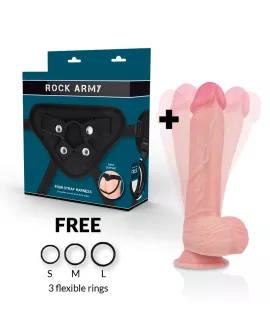 ROCKARMY - GURT + HAWK-ROTATOR UND VIBRATOR 22 CM -O- 4.6 CM