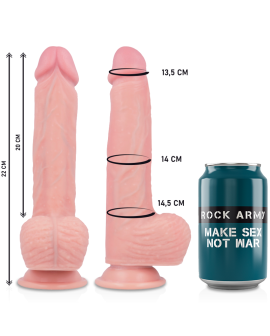 ROCKARMY - GURT + HAWK-ROTATOR UND VIBRATOR 22 CM -O- 4.6 CM