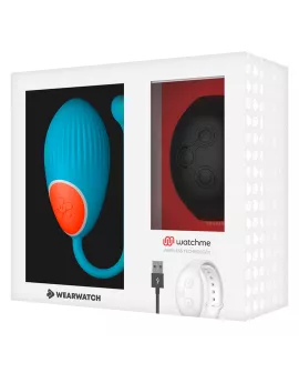 WEARWATCH WatchMe Fernbedienung - Egg Blue Jet Erotik