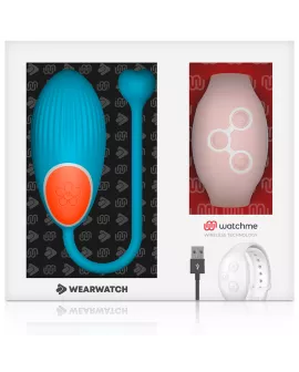 Wearwatch Watchme-Technologie Fernbedienung Ei Blau/Rosa