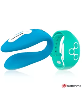 WEARWATCH - WatchMe Vibrator Dual-Technologie Indigo