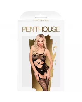 Penthouse - Hot Nightfall Bodystocking Schwarz S