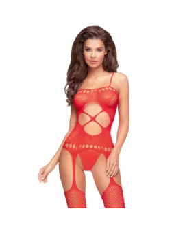 PENTHOUSE - HOT NIGHTFALL BODYSTOCKING ROT XL