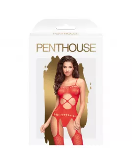 PENTHOUSE - HOT NIGHTFALL BODYSTOCKING ROT XL