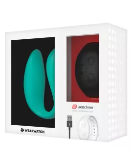 Wearwatch Watchme Dual-Technologie Vibrator - Aquamarine/Jet