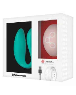 Wearwatch Watchme Dual Technology Vibrator - Meerwasser / Rosa