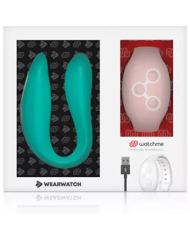 Wearwatch Watchme Dual Technology Vibrator - Meerwasser / Rosa