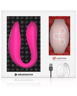 WEARWATCH - Watchme Dual-Technologie-Vibrator Fuchsia/Pink