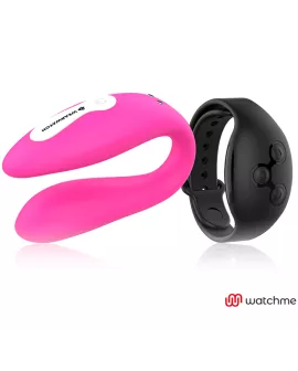 Wearwatch Watchme Dual-Vibrator - Fuchsia/Azabache