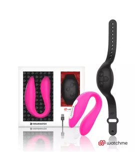 Wearwatch Watchme Dual-Vibrator - Fuchsia/Azabache