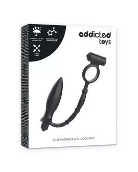 ADDICTED TOYS - ANALPLUG MIT VIBRATIONSRING