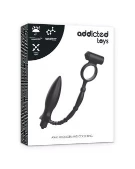 ADDICTED TOYS - Analplug mit Vibrationsring