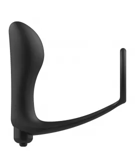 ADDICTED TOYS - VIBRATORISCHER ANALPLUG MIT PENISRING