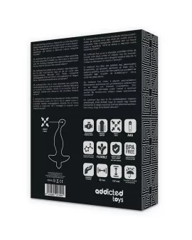 ADDICTED TOYS - ANALMASSAGER MIT SCHWARZER VIBRATIONMODELL 1