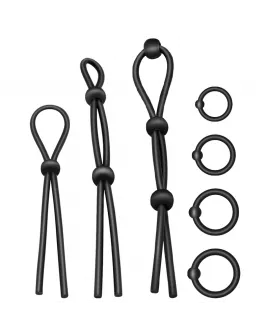 Addicted Toys - Flexibles Silikon-Cockring-Set 7-teilig