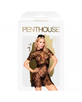 PENTHOUSE - POISON COOKIE DREITEILIGES SET SCHWARZ 