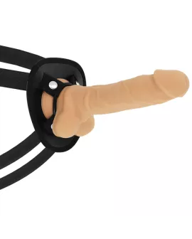 COCK MILLER - HARNESS + SILIKON DICHTE ARTIKULIERBARES COCKSIL 18 CM