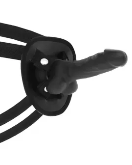 COCK MILLER - HARNESS + SILIKON DICHTE COCKSIL ARTIKULIERBAR SCHWARZ 13 CM