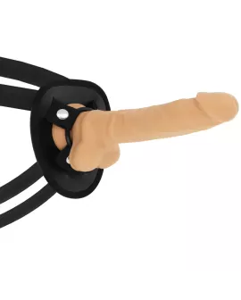 COCK MILLER - HARNESS + SILIKON DICHTE ARTIKULIERBARES COCKSIL 19,5 CM